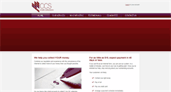 Desktop Screenshot of ccscreditcontrol.com